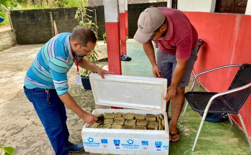 Agricultores de Penedo doam alimentos para desabrigados pelas chuvas