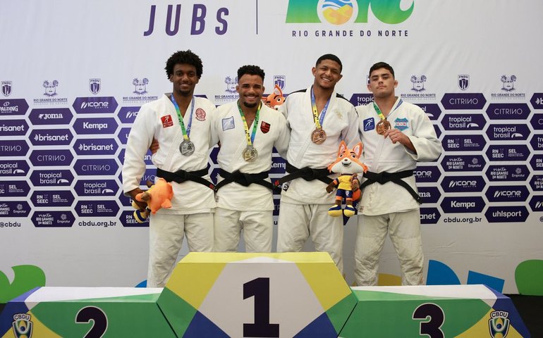 Bicampeão de judô nos JUBs mira vaga na Olimpíada de Los Angeles