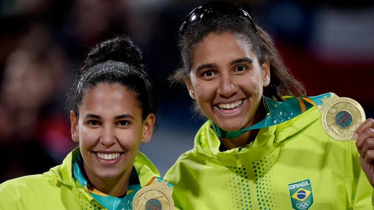 Pan: Brasil garante dobradinha dourada no vôlei de praia
