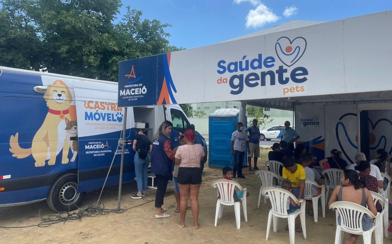 Saúde da Gente Pets: castramóvel estaciona no Biu