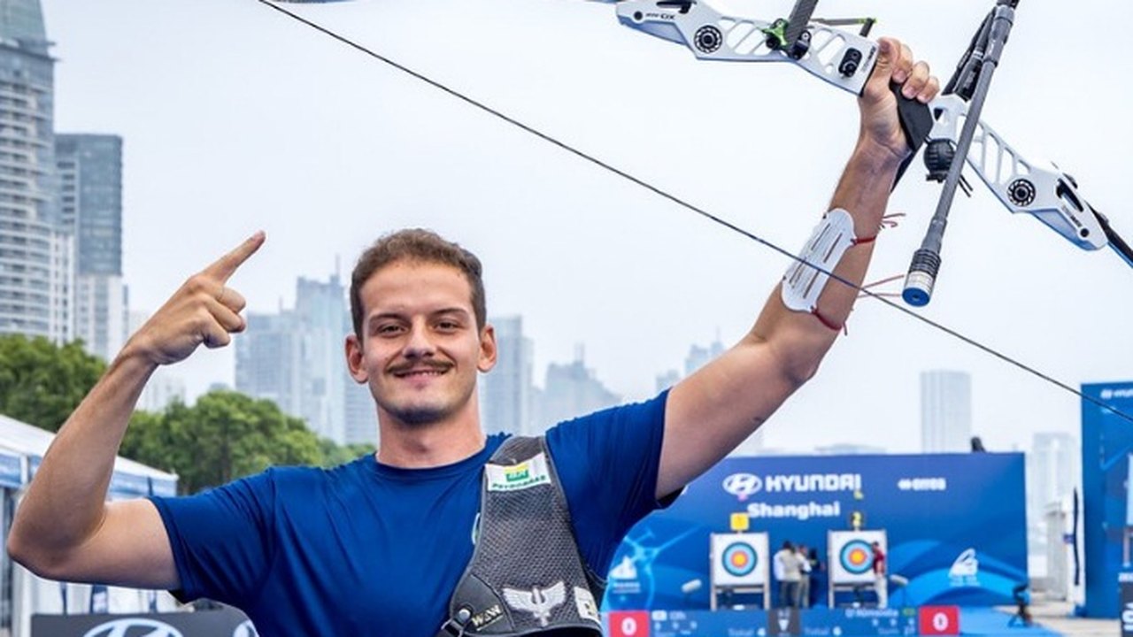 'Olho todos os dias para a logomarca Paris-2024', diz Marcus D’Almeida, do tiro com arco, que briga por ouro neste domingo