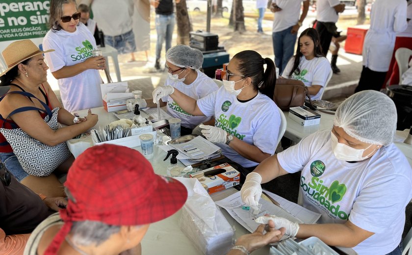 Sesau promove ação educativa sobre doação de órgãos e cuidados com o coração