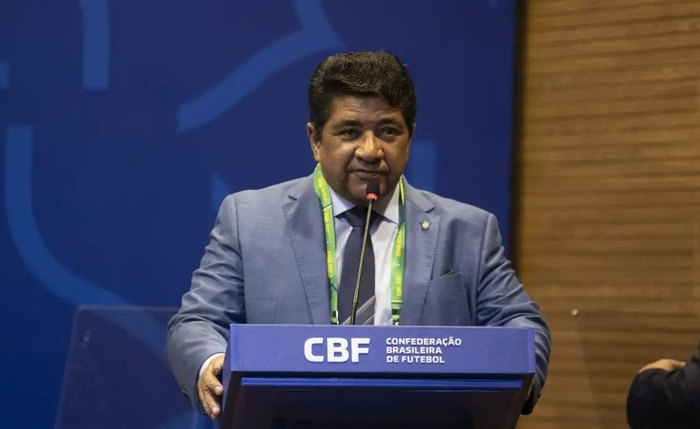 Ednaldo Rodrigues foi reeleito presidente da CBF em março último Ednaldo Rodrigues foi reeleito presidente da CBF em março último