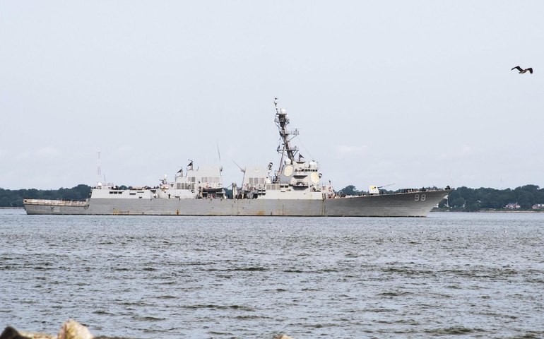 China transforma porta-contêineres em navio militar com mísseis e radares, diz portal