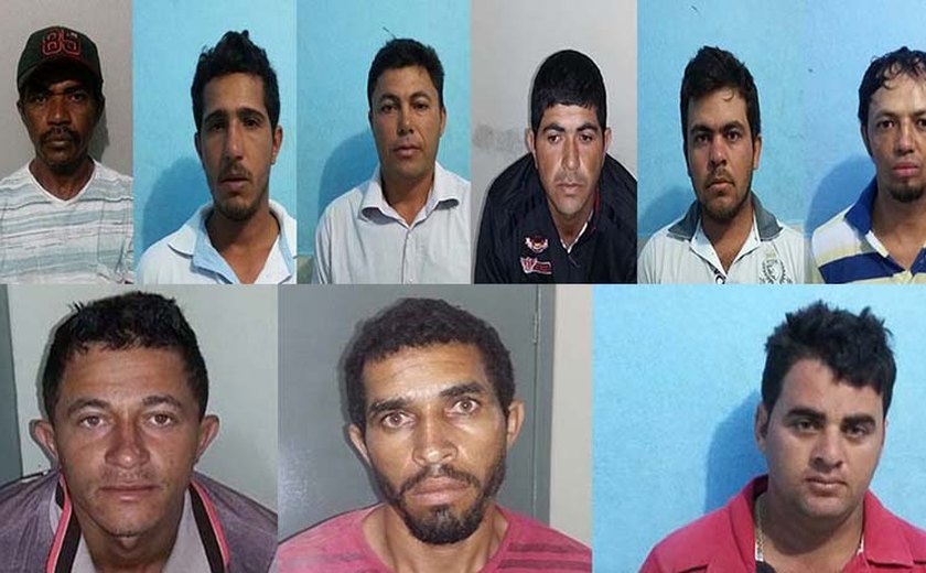 Treze são presos em Operação no sertão alagoano