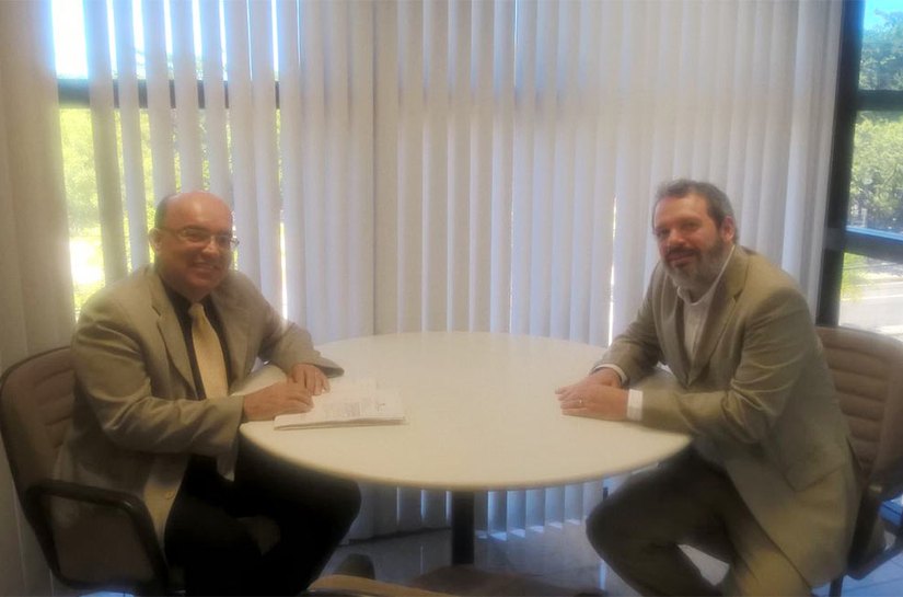 Procurador Jurídico do TCE/AL reúne-se com o Procurador do Tribunal de Contas de Pernambuco