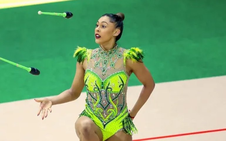 Geovanna Santos conquista bronze na Copa do Mundo em Tashkent