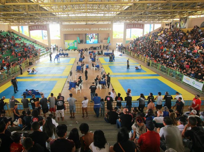 I Open Arapiraca de Jiu-Jitsu reúne mais de 3500 espectadores no Ginásio João Paulo II