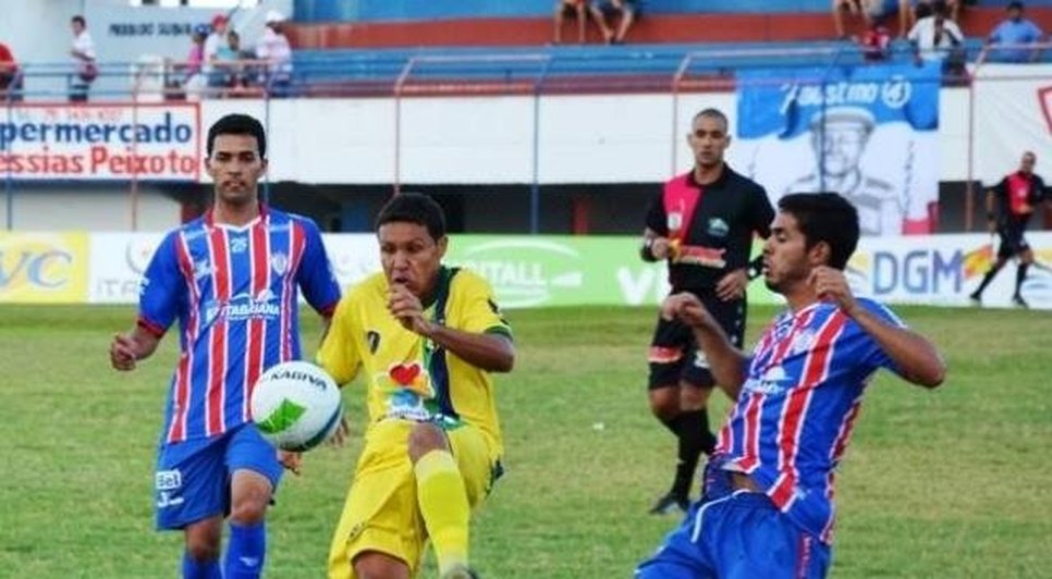 O Itabaiana empatou sem gols contra o Socorrense/ Foto:Lorena Garcia