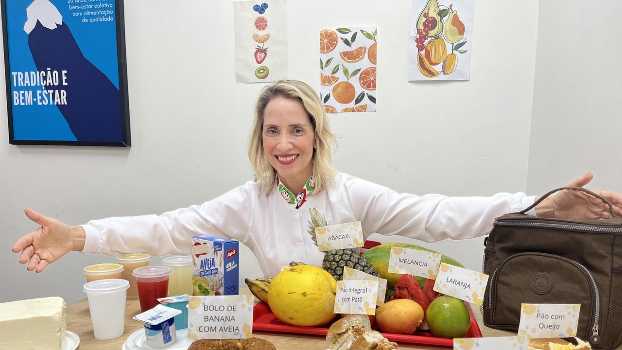 Nutricionista do HGE orienta pais sobre preparação de lanche na volta às aulas