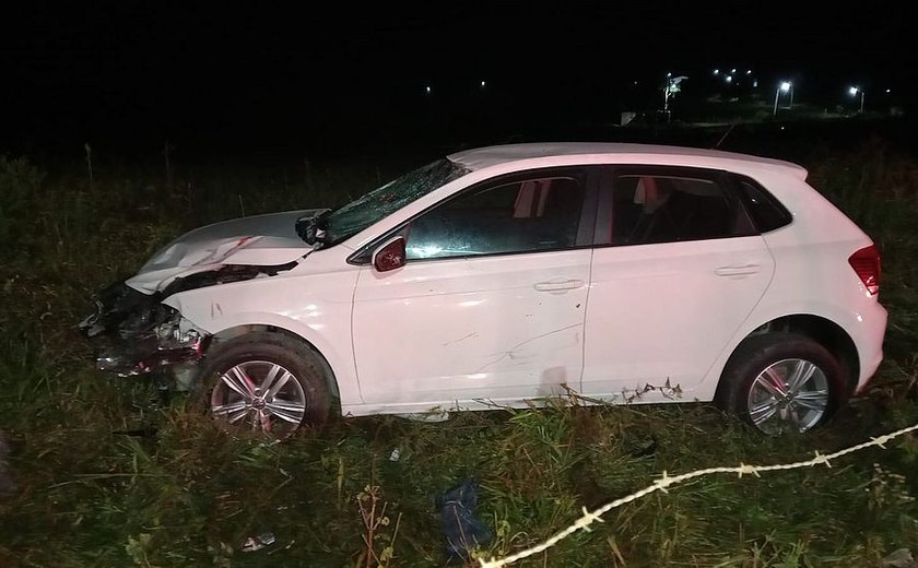 Acidente deixa motorista ferido em ﻿Girau do Ponciano