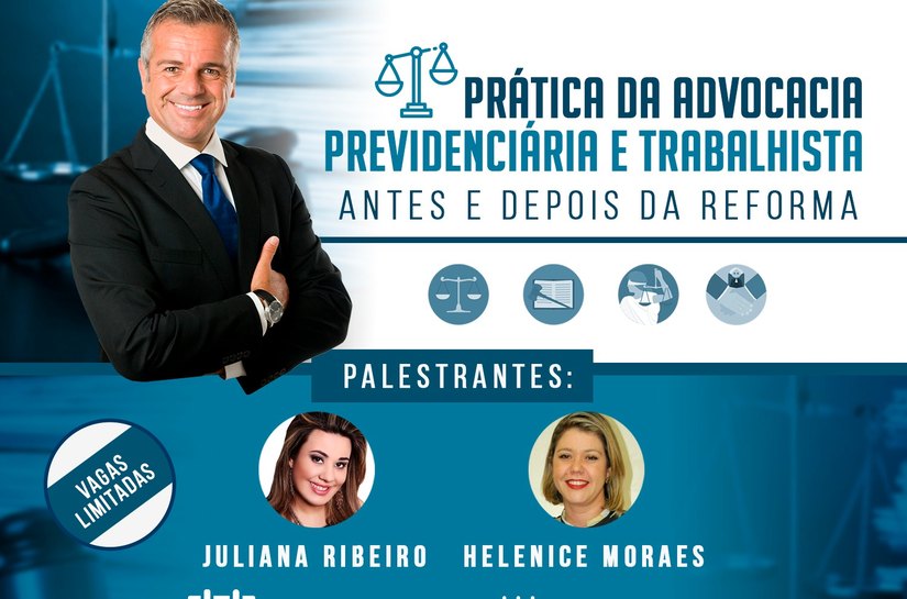 Advocacia Previdenciária e Trabalhista será tema de palestra na OAB Alagoas
