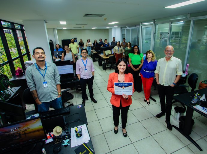 Secretaria de Governança Corporativa conquista certificação concedida pelo Ministério da Gestão
