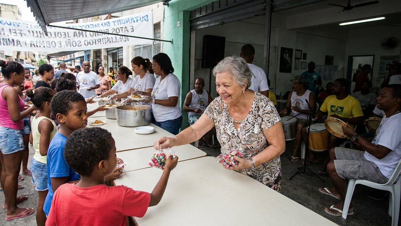 Cosme e Damião: de rodas de samba à distribuição de doces e almoço na igreja; veja programação para o fim de semana dos santos no Rio