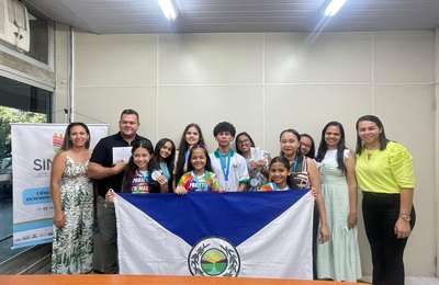 Alunos da rede municipal de Branquinha destaques na SINPETE são premiados na Ufal