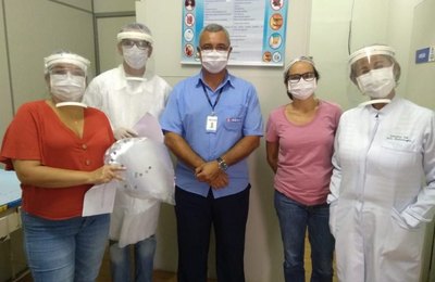 Unidade de Saúde do São Jorge recebe doação de óculos e protetores faciais