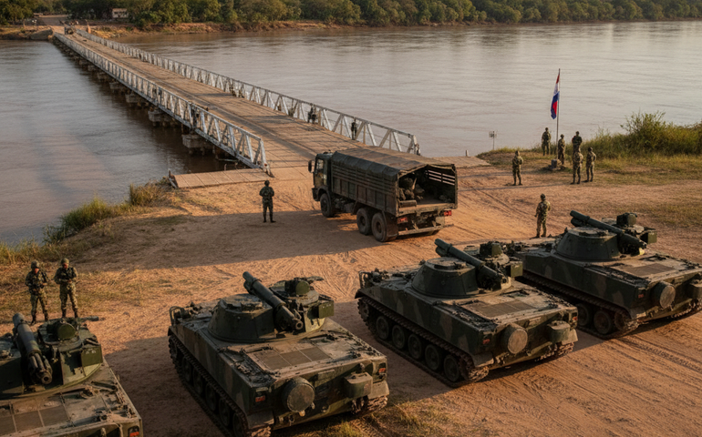 Lula sanciona lei que autoriza doação de equipamentos militares ao Paraguai