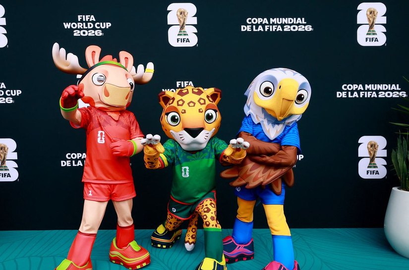 Mascotes do Mundial incluem a águia-careca, animal salvo de extinção