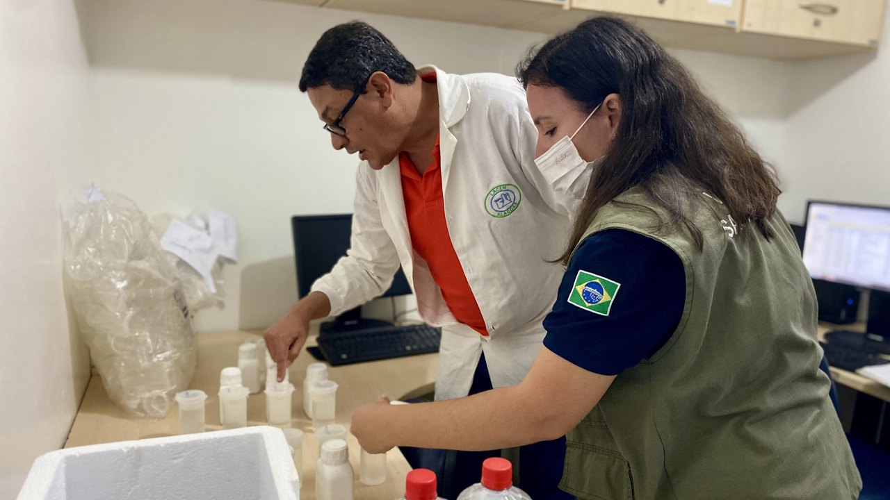 Sesau realiza inspeção sanitária e ambiental da água ofertada à população de Junqueiro