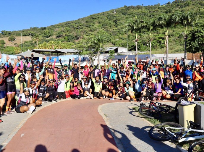 Prefeitura de Palmeira promove o 1º Pedal Delas em homenagem ao Mês da Mulher