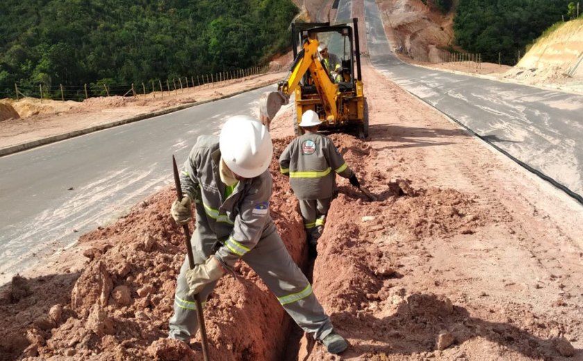 Ilumina inicia obras na nova via de acesso ao aterro sanitário