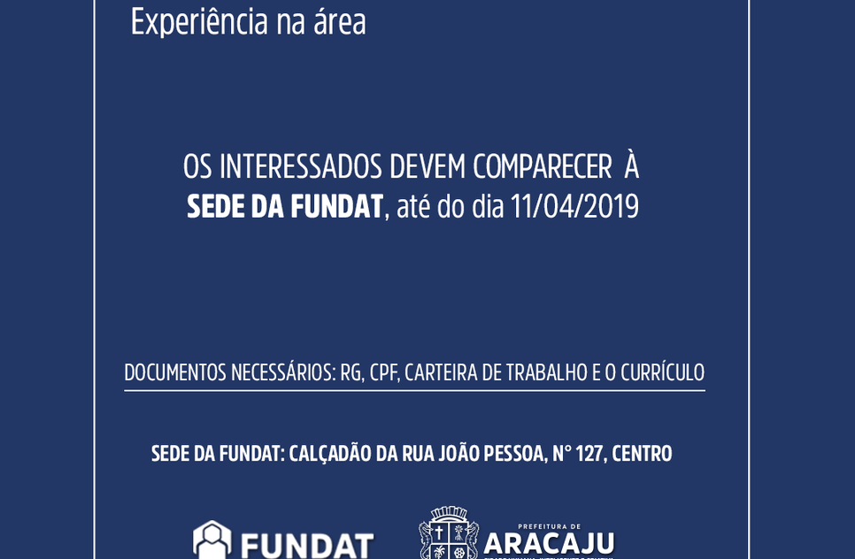 FUNDAT AJUDANTE DE PANIFICAÇÃO