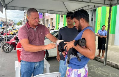 São Miguel dos Campos vacinou 7 mil animais contra a raiva