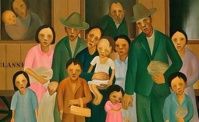 'Segunda Classe', de 1933, uma das principais pinturas do período