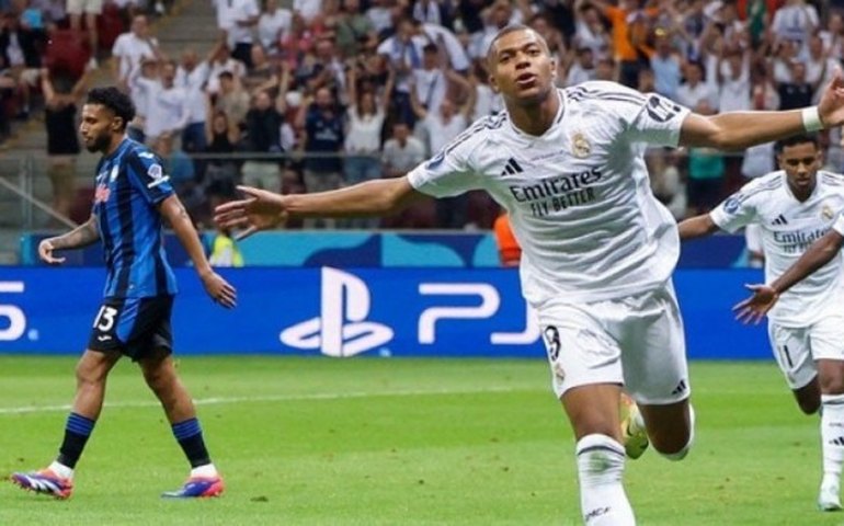 Mbappé treina e presidente do Real acompanha preparação para jogo contra a Juventus