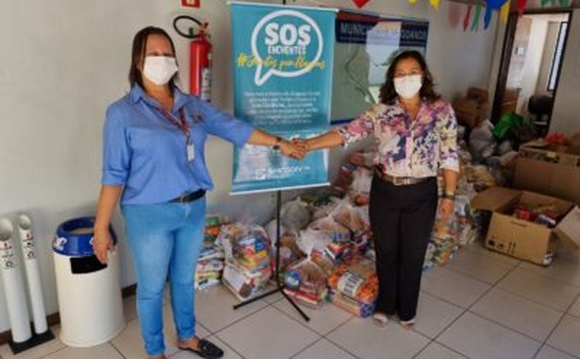 SOS Alagoas: AMA recebe donativos do Sincodiv para municípios afetados pelas chuvas