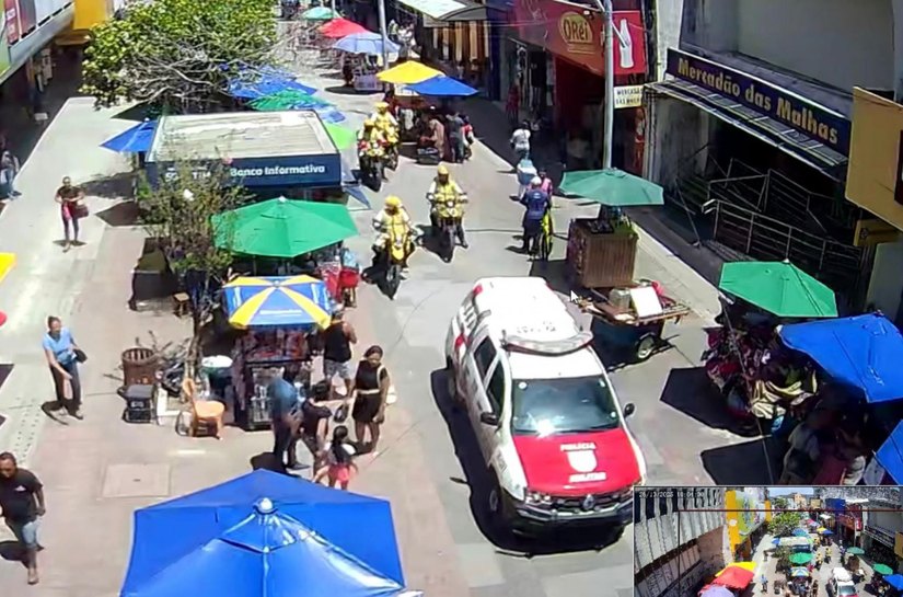 Reconhecimento facial identifica homem acusado de homicídio e porte ilegal no Centro de Maceió