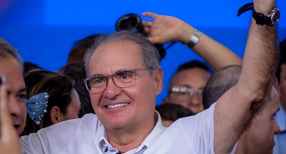 MDB oficializa candidatura de Renan Calheiros à reeleição ao Senado Federal
