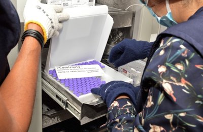 Sistema inovador já agendou mais de 300 pessoas para primeira dose da Pfizer