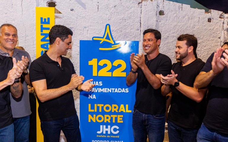 JHC entrega 122 ruas pavimentadas e impulsiona desenvolvimento no Litoral Norte de Maceió