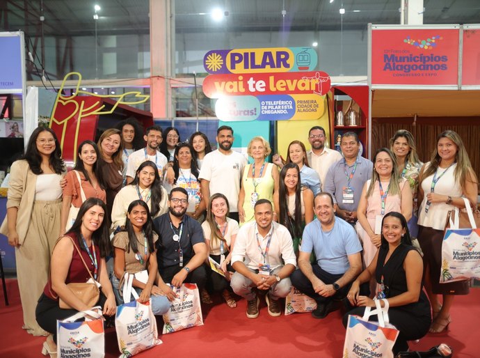 Pilar se destaca na Feira dos Municípios Alagoanos com cultura, turismo e anúncio do primeiro teleférico do estado