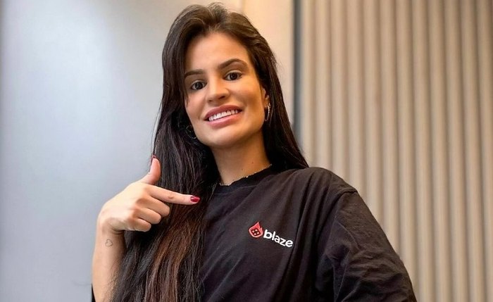 A influencer Maluzinha fazendo propaganda para site de aposta A influencer Maluzinha fazendo propaganda para site de aposta