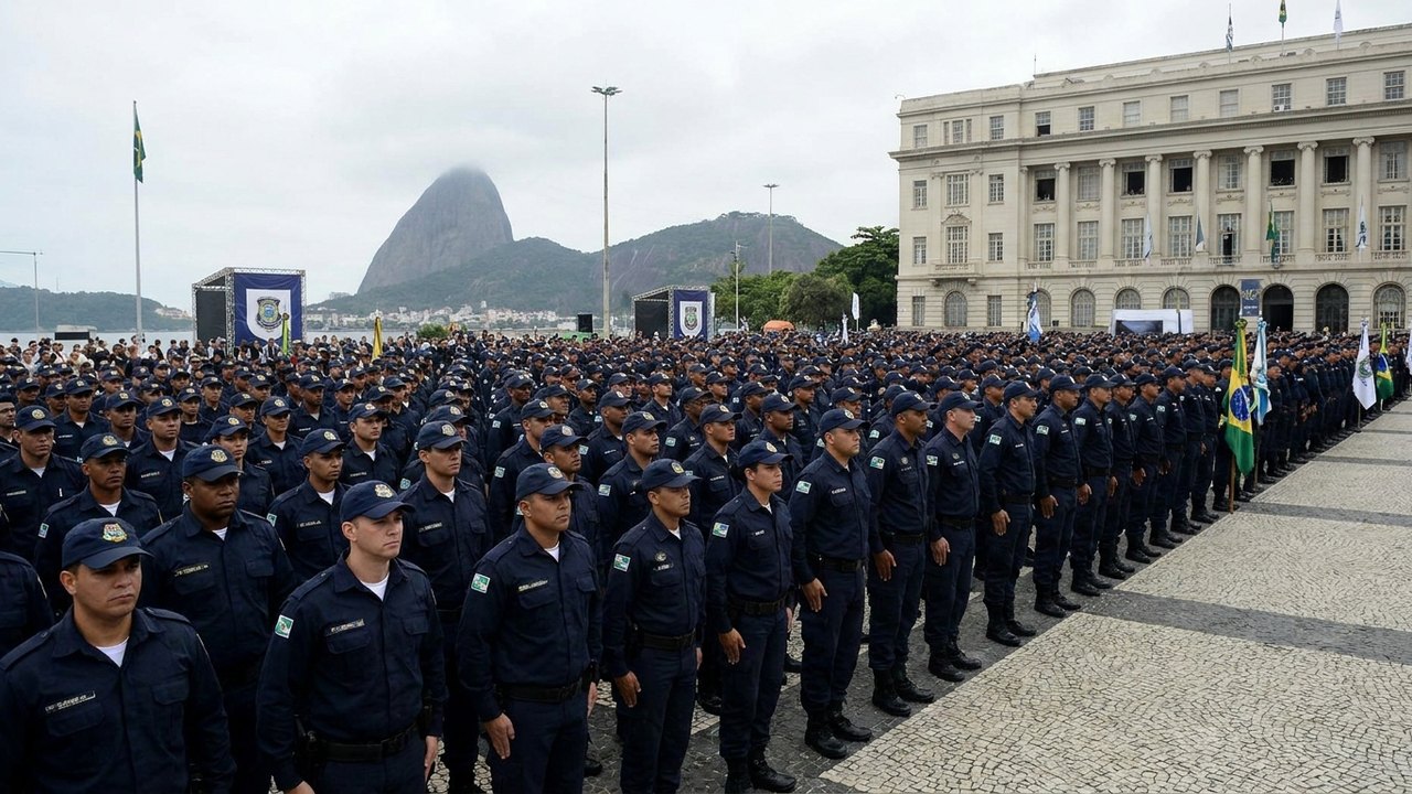 Força Municipal forma mais de 300 novos agentes para reforçar o policiamento nas ruas do Rio