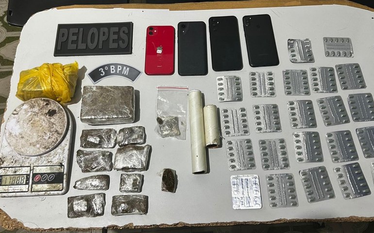 PM prende cinco suspeitos e apreende armas e drogas em operações na capital e interior de Alagoas