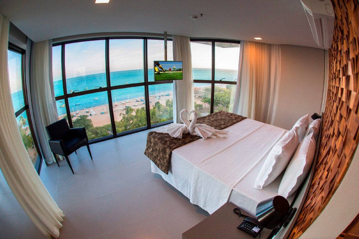 Suíte com vista mar