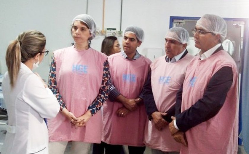 Parlamentares visitam HGE e ressaltam importância do hospital para Alagoas