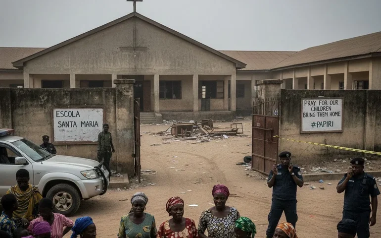 Homens armados sequestram estudantes e funcionários em escola na Nigéria