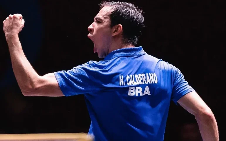 Calderano comemora aniversário com título no WTT Star Contender e vice nas duplas com Takahashi