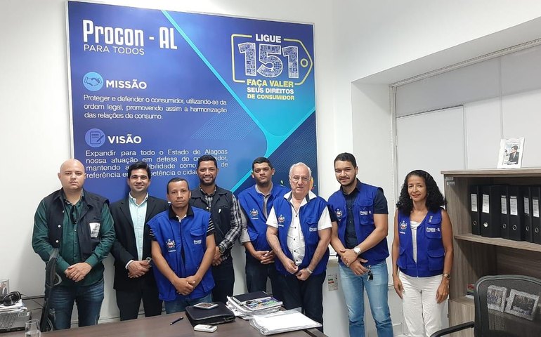 Procon Alagoas fornece treinamento aos fiscais do Procon de Rondônia