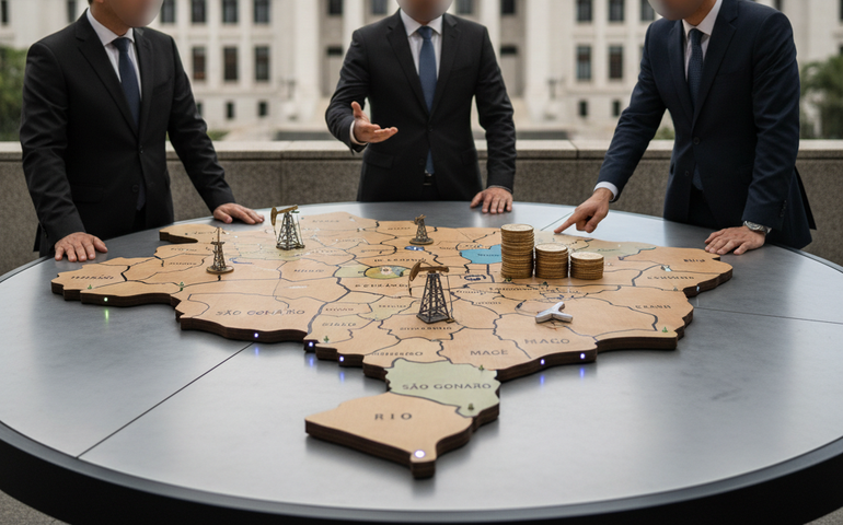 Disputa por royalties do petróleo no Rio mobiliza Paes e aliados de Castro