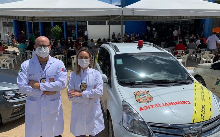 Instituto de Criminalística de Alagoas coleta DNA em mutirão do Tribunal de Justiça