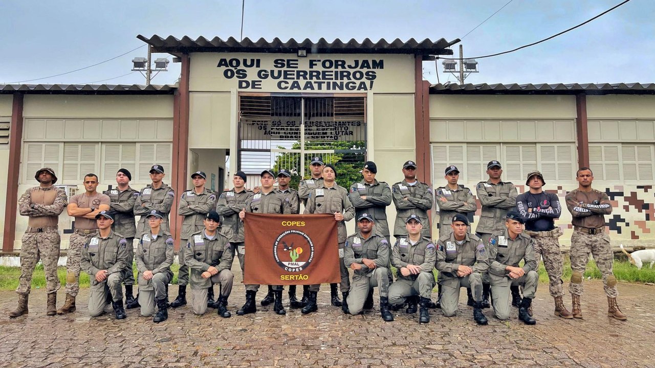 Companhia do Sertão da Polícia Militar recepciona 20 novos integrantes