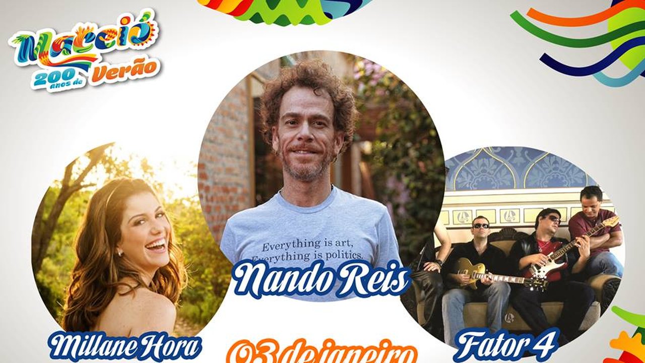 Festival Maceió 200 Anos de Verão começa neste sábado
