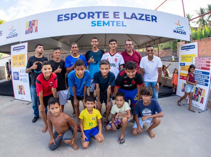Brota na Grota: cadastro de times esportivos no Benedito Bentes vai até esta quinta-feira (2)