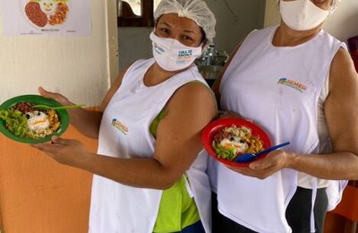 Prefeitura de Olivença garante alimentação de qualidade e nutritiva aos alunos da rede de ensino