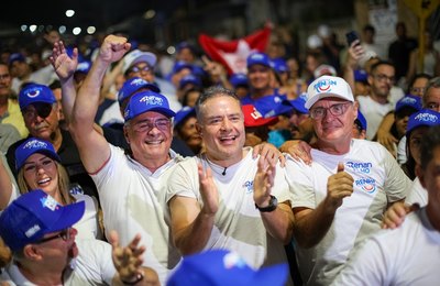Após mobilizar o Sertão, Renan Filho repete sucesso de público no Sul de AL